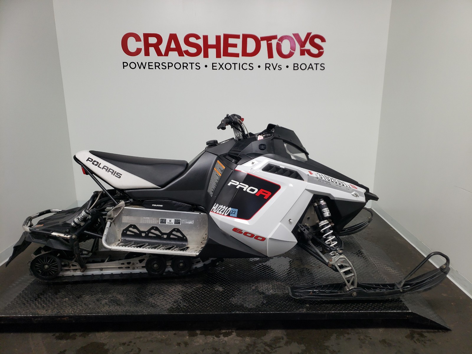 Salvage Polaris Snowmobile Image