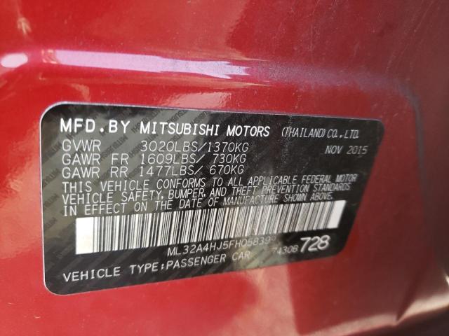 Mitsubishi Mirage Es