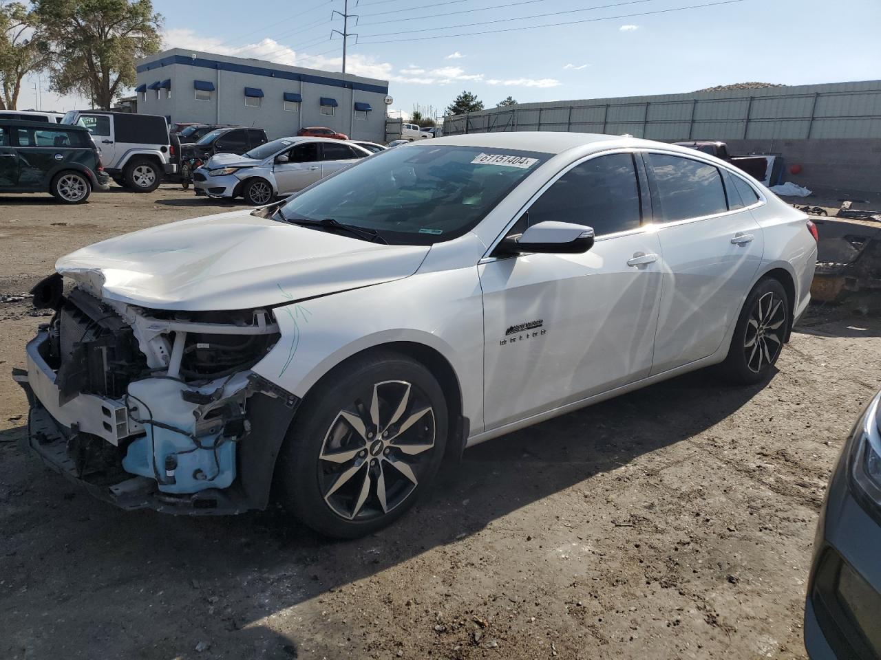 Salvage Chevrolet Malibu Image