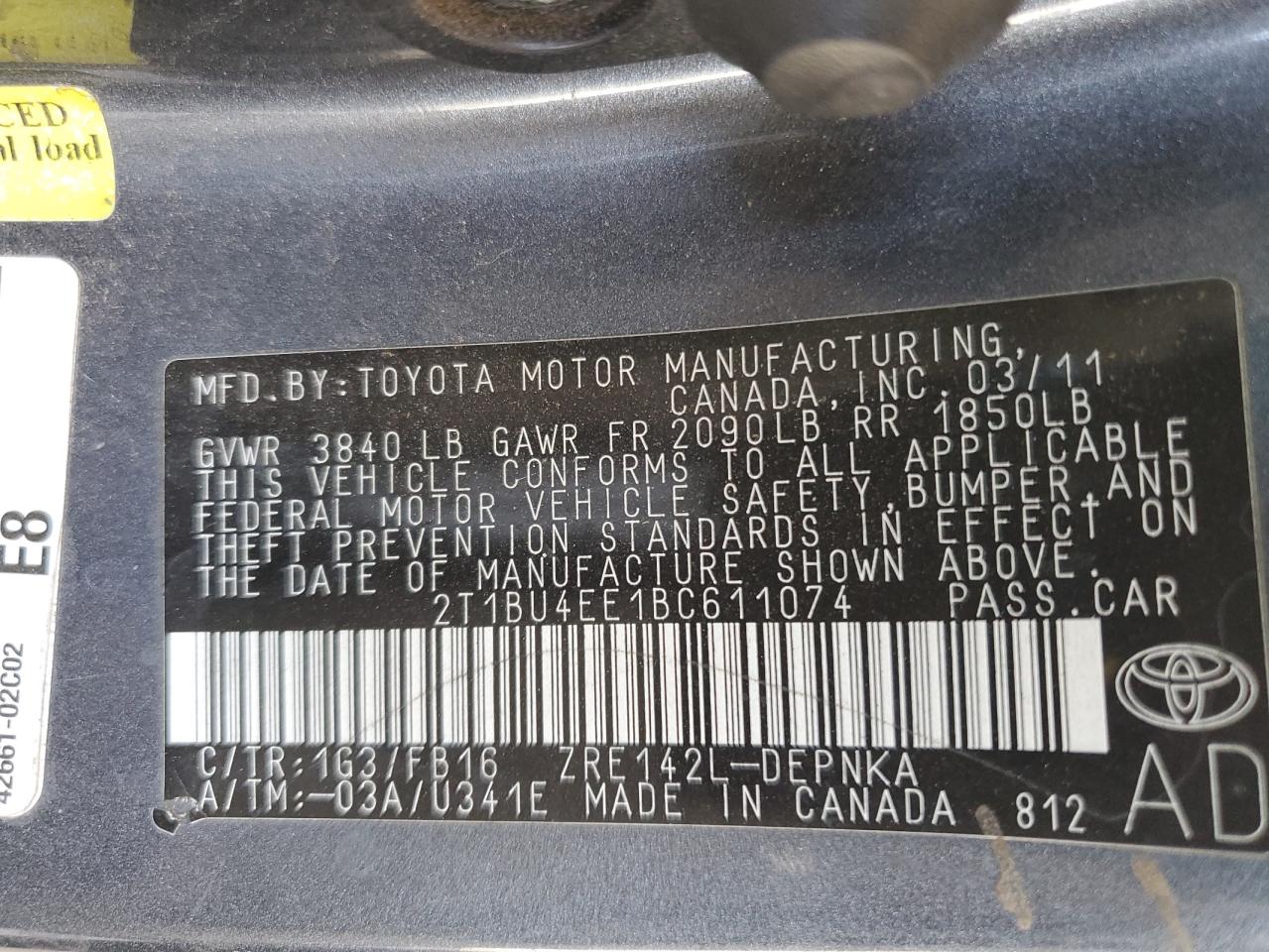 Toyota Corolla Base