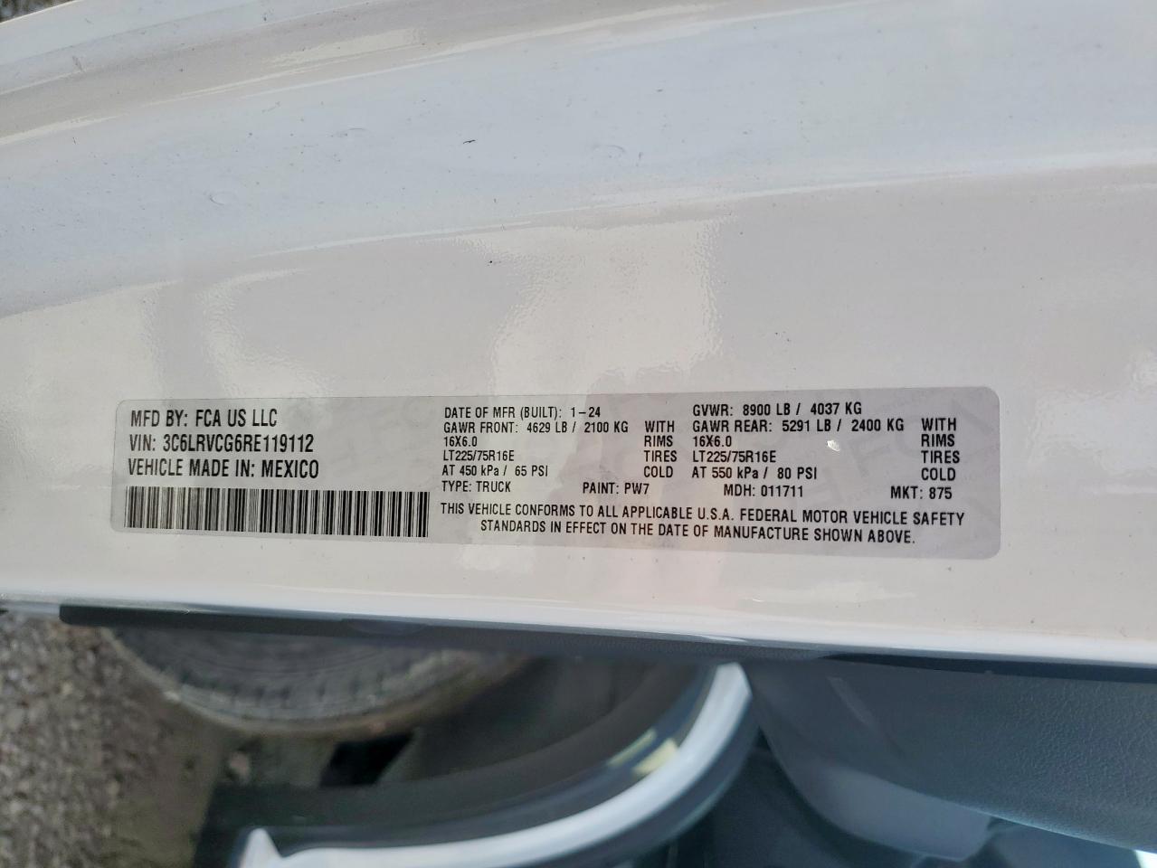 Ram Promaster 2500 High