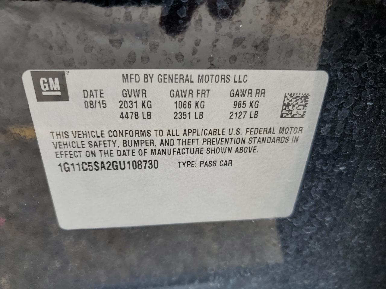 Chevrolet Malibu Lt