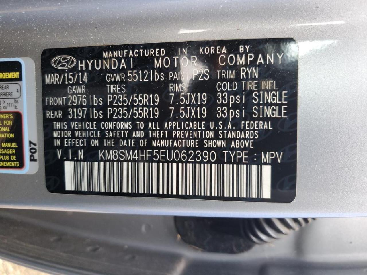 Hyundai SANTA FE Gls