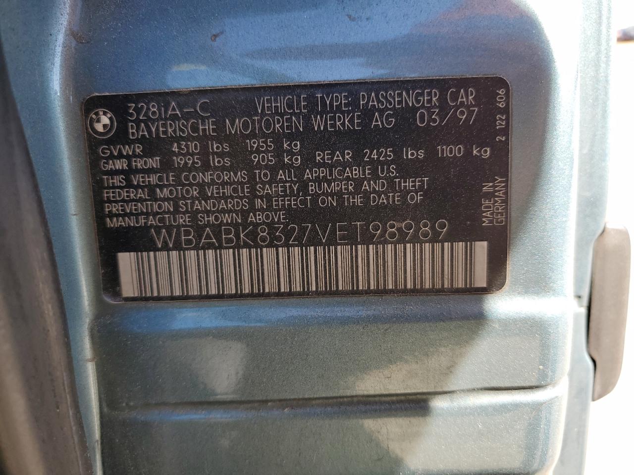 BMW 3 Series Ic Automatic