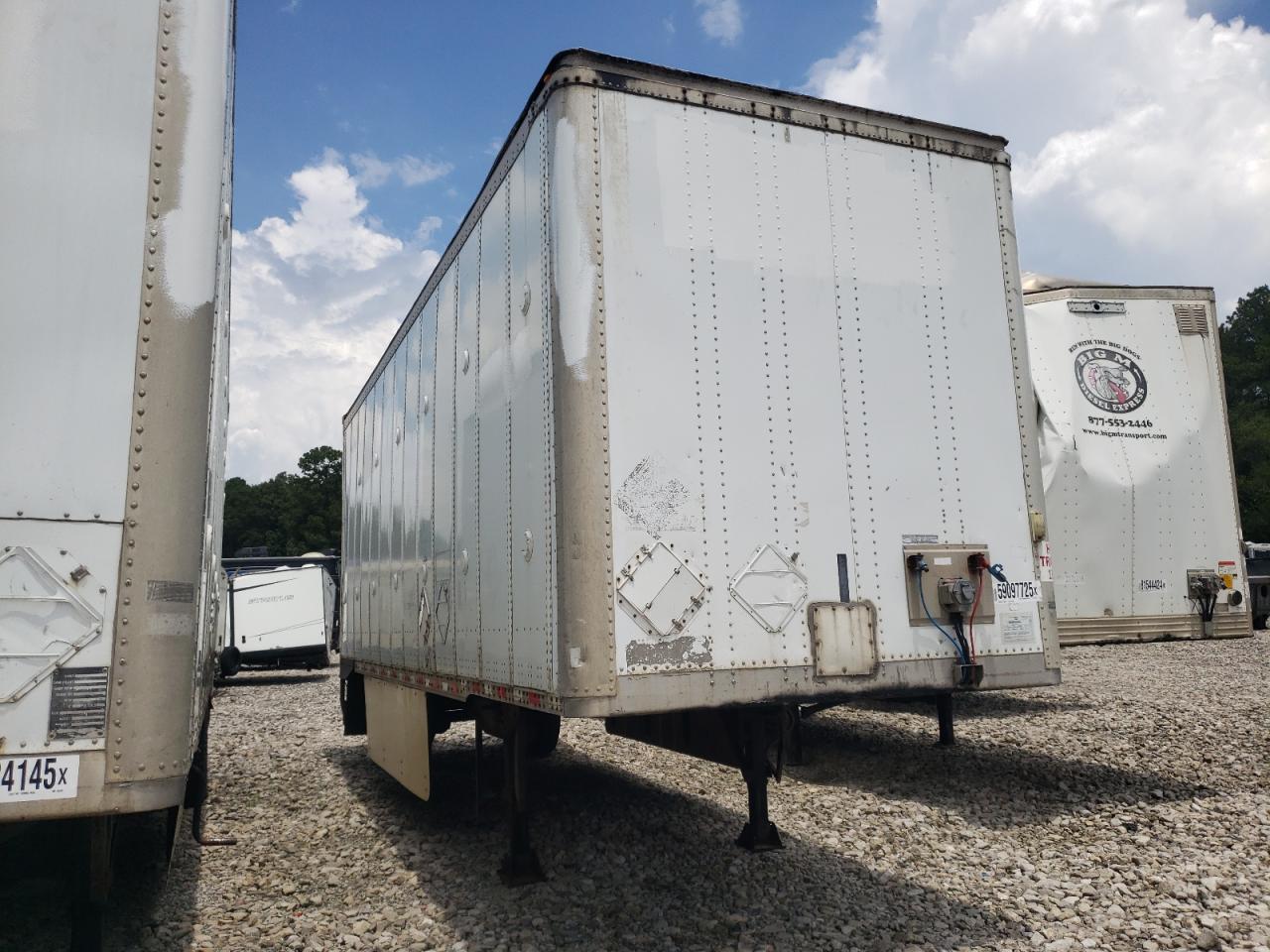 Salvage Wabash Dry Van Tr Image