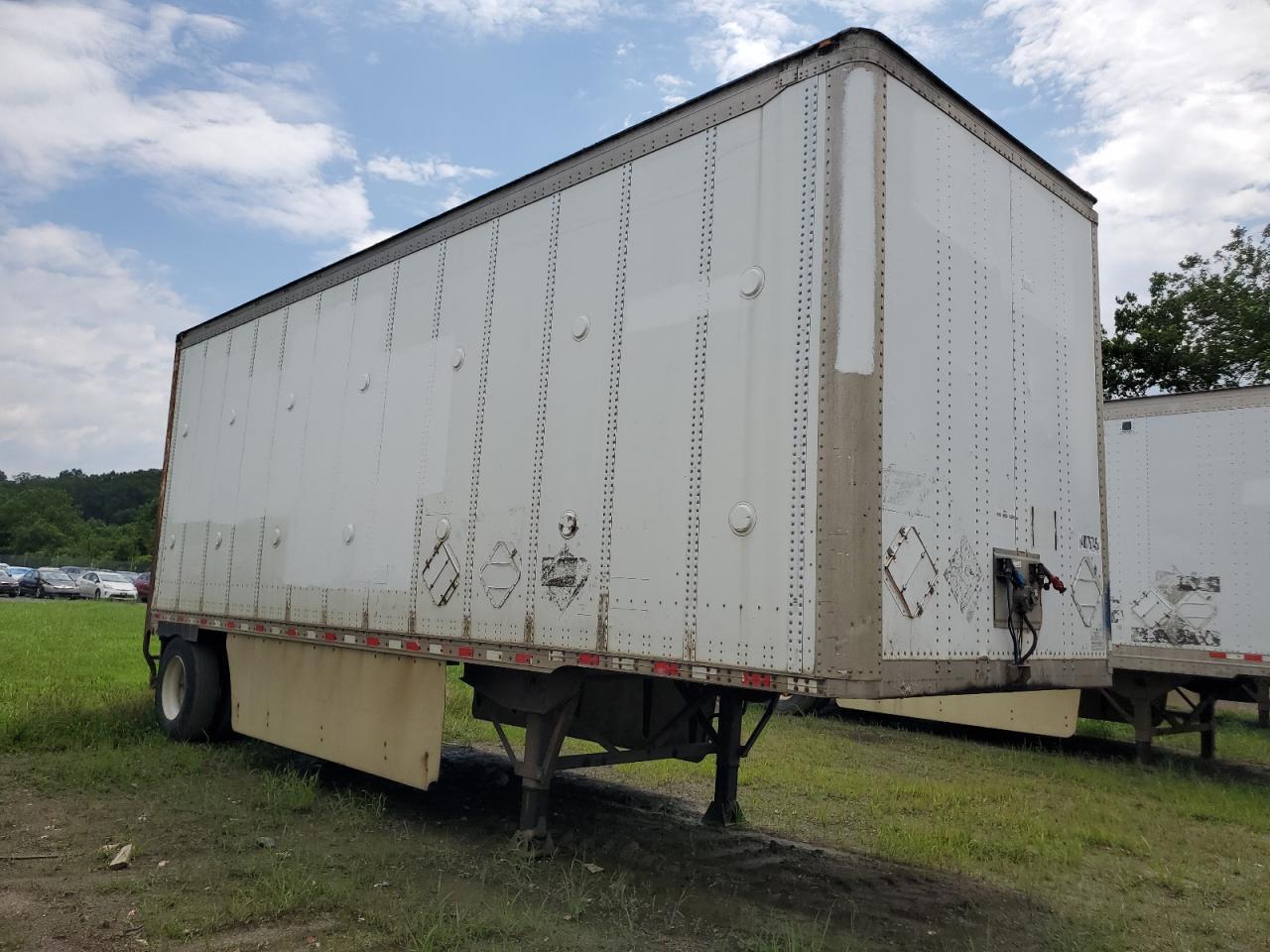 Salvage Wabash Dry Van Tr Image
