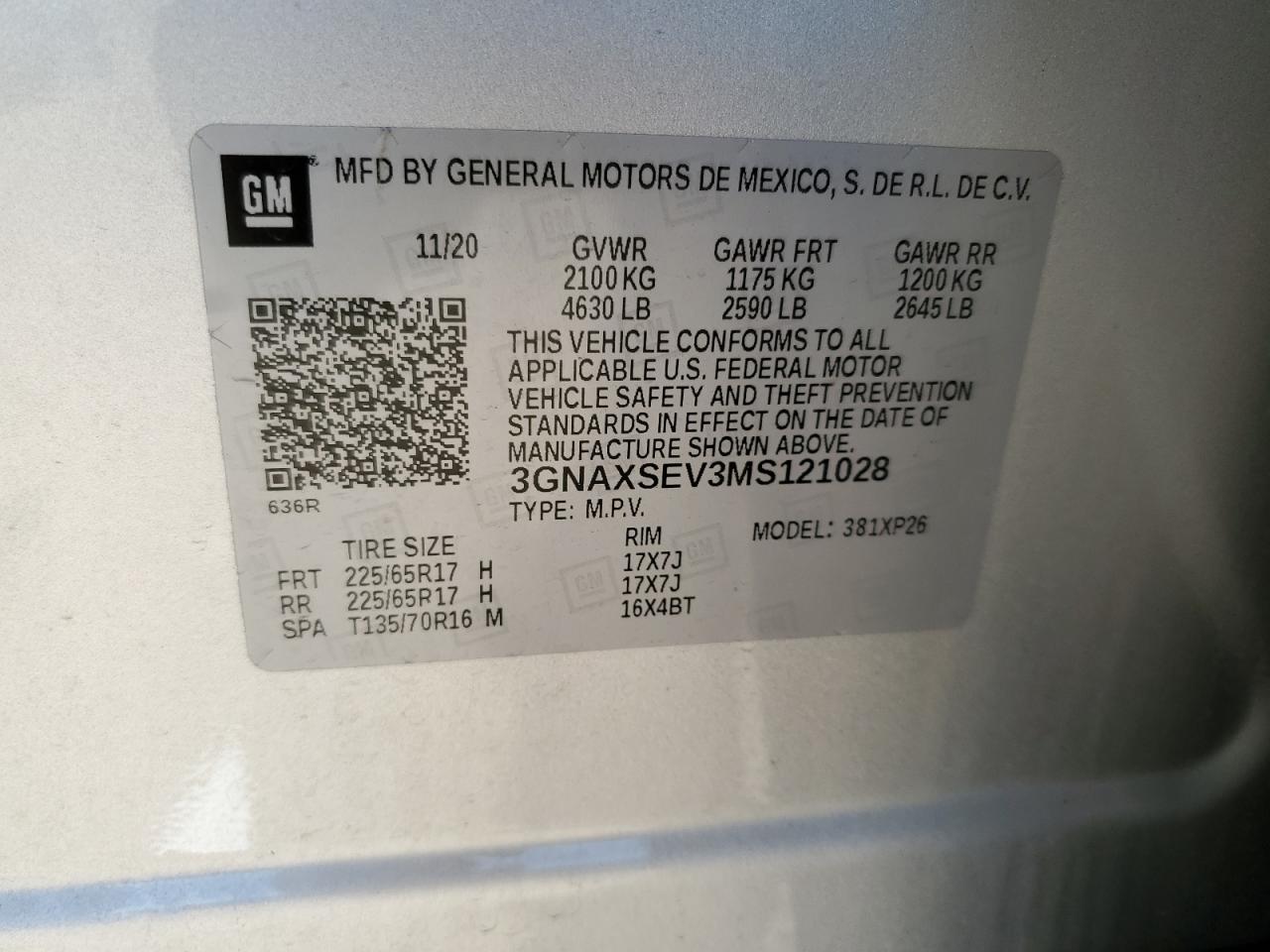 Chevrolet Equinox Ls