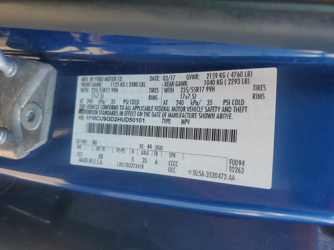 Ford Escape Se