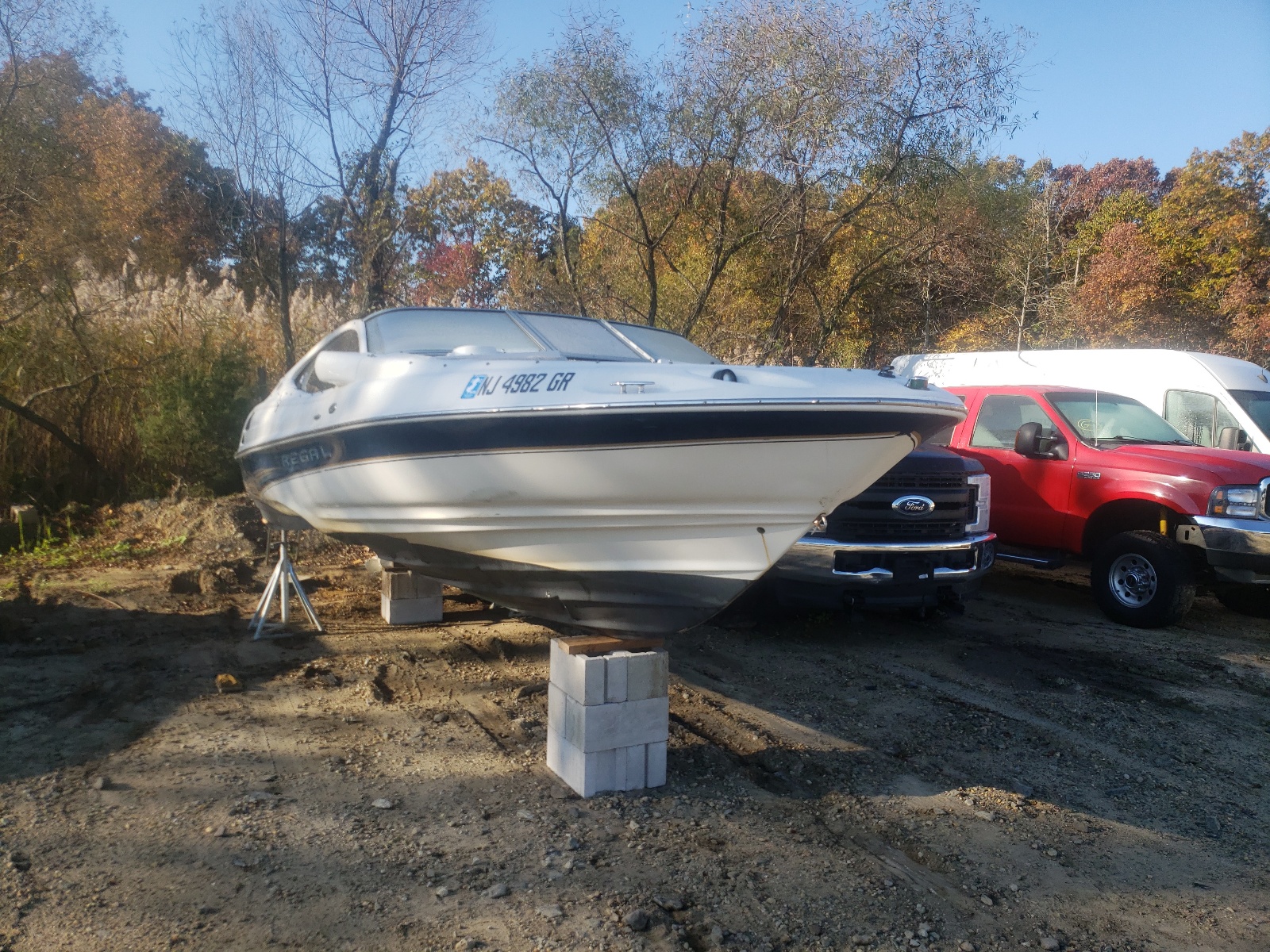 Salvage Regal Boat Image