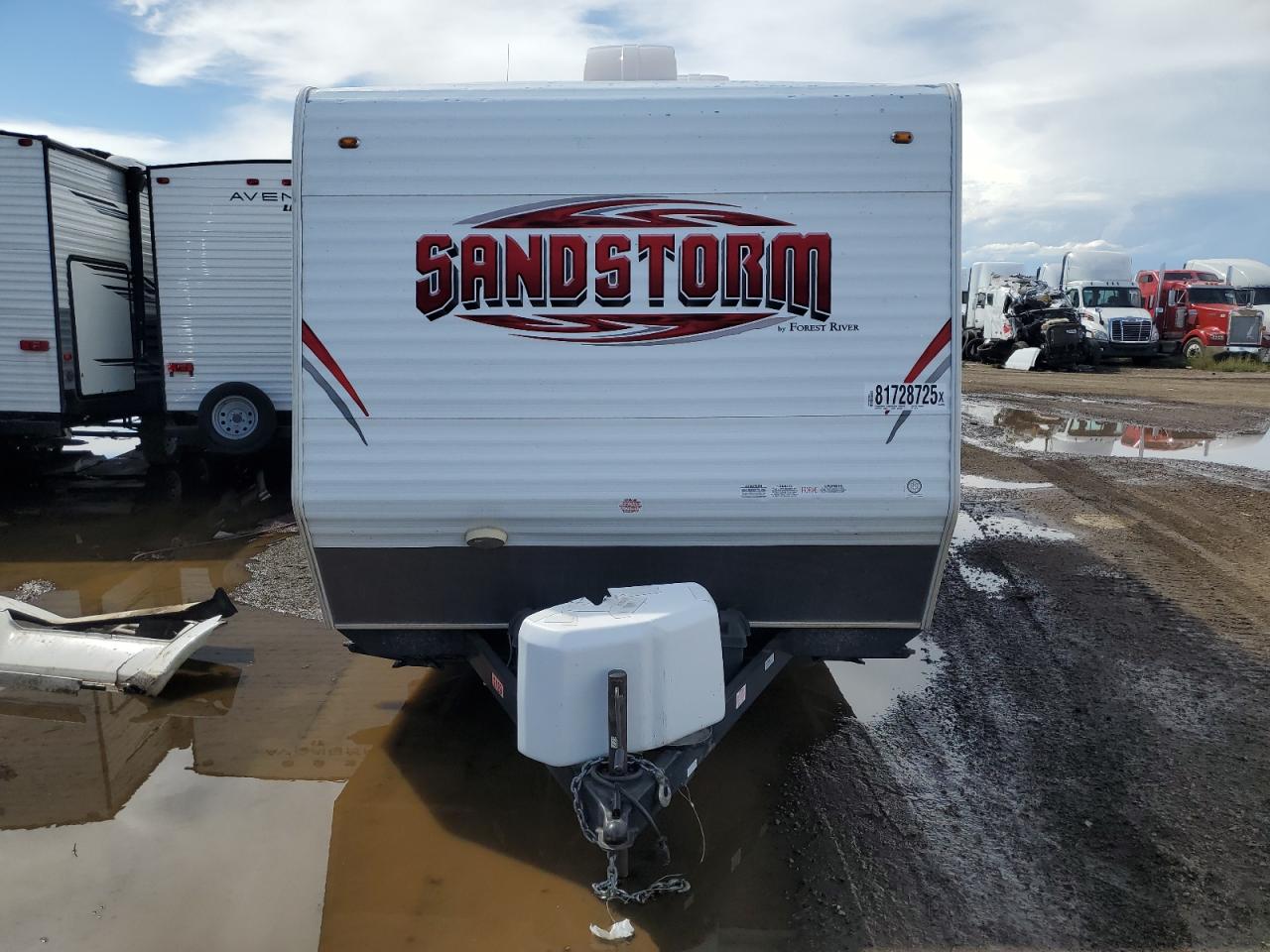 Forest River Sandstorm Toy Hauler