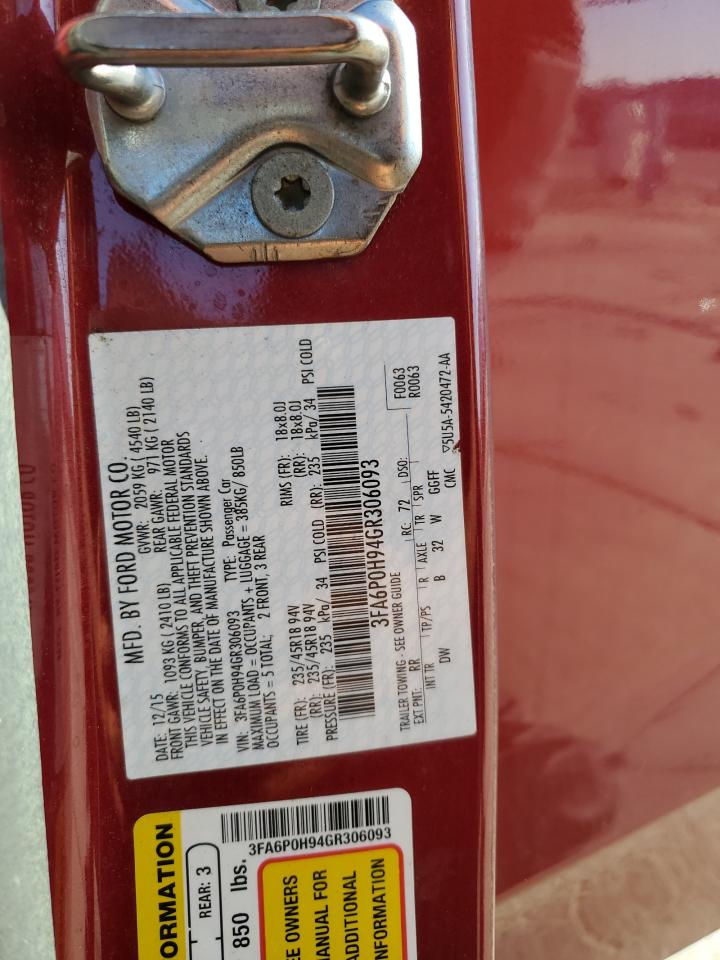 Ford Fusion Se