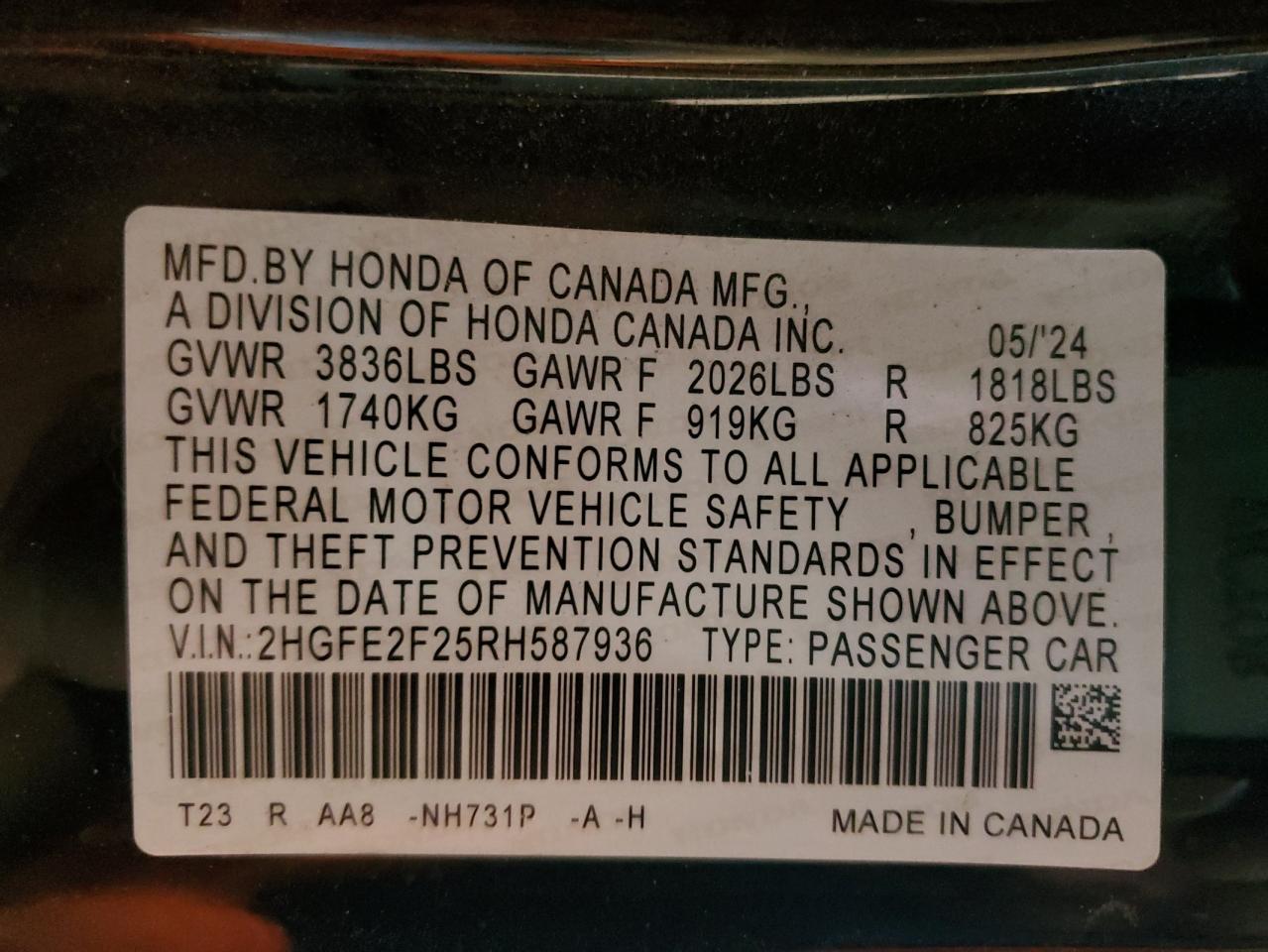 Honda Civic Lx