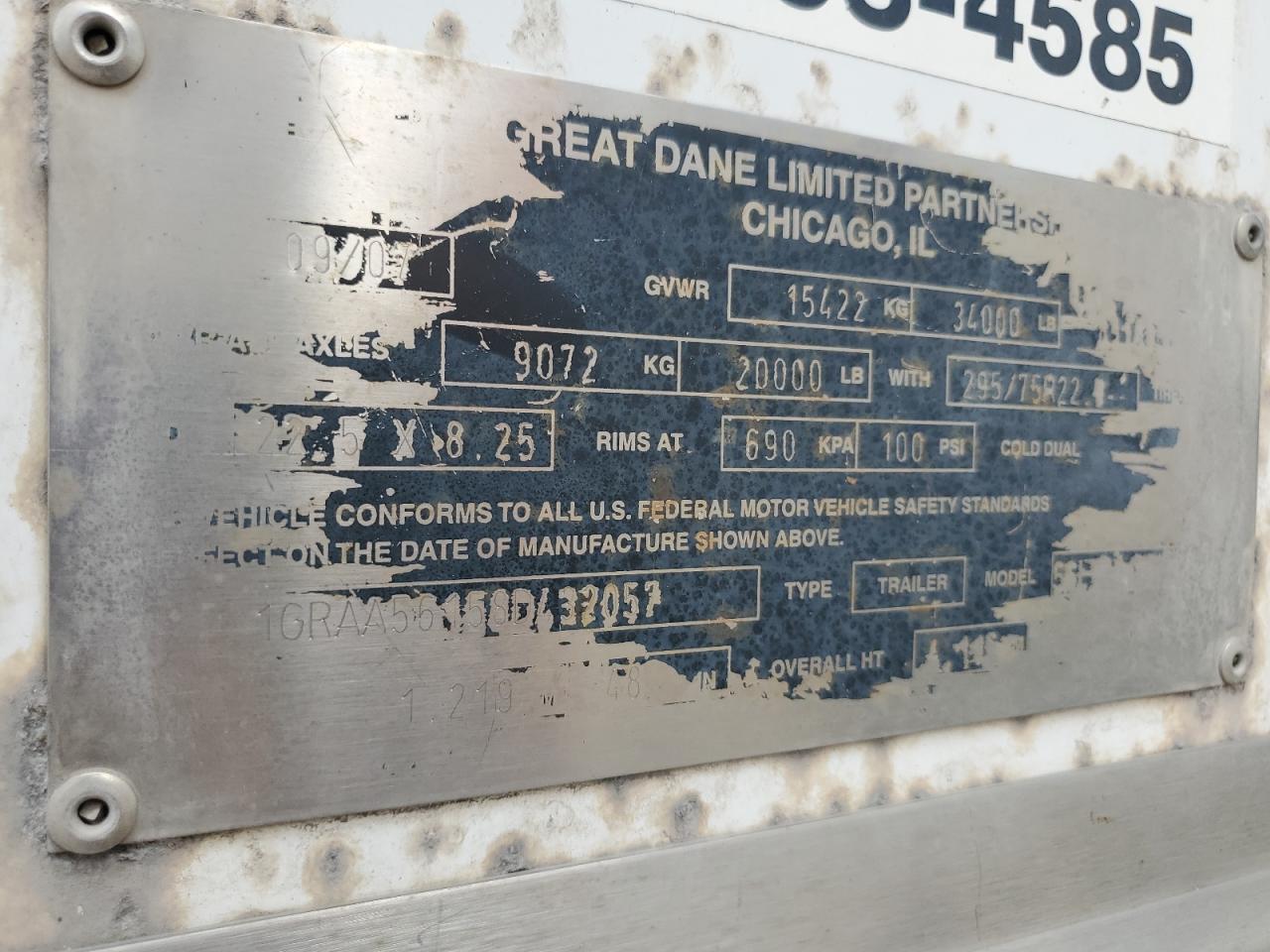 Great Dane Dry Van Tr