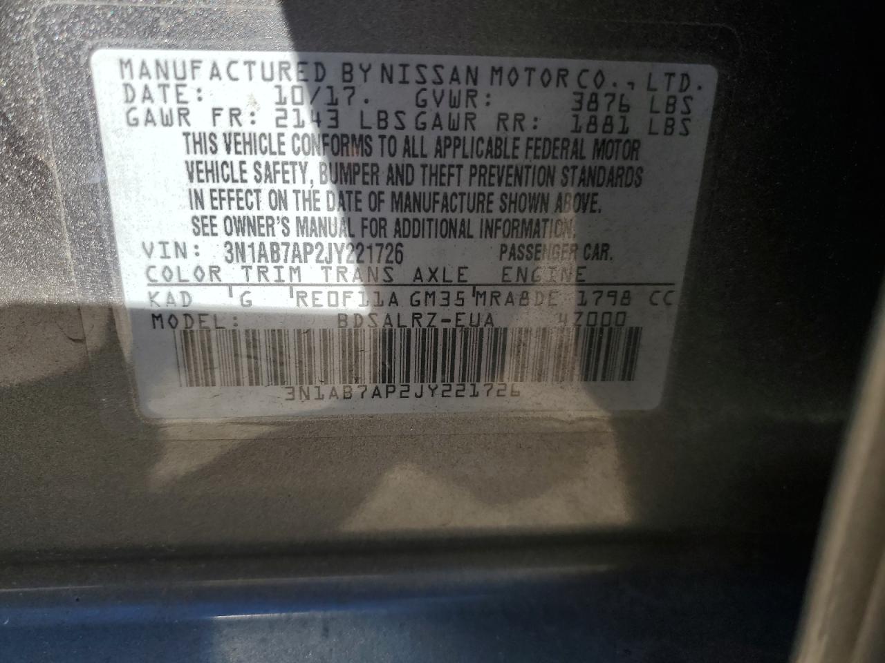 Nissan Sentra S