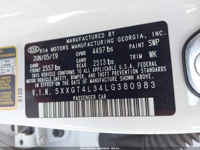 Kia Optima Lx