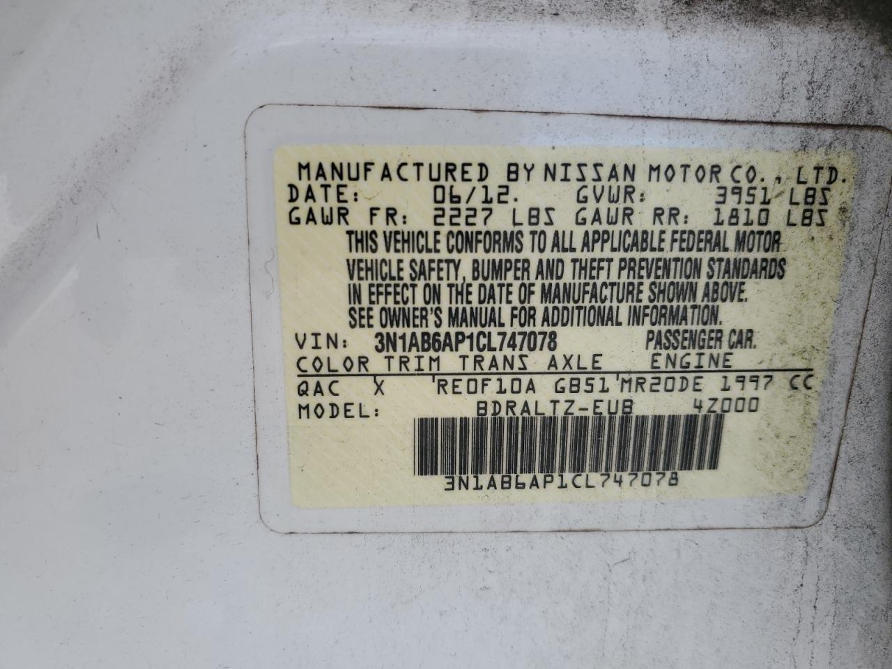 Nissan Sentra 2.0