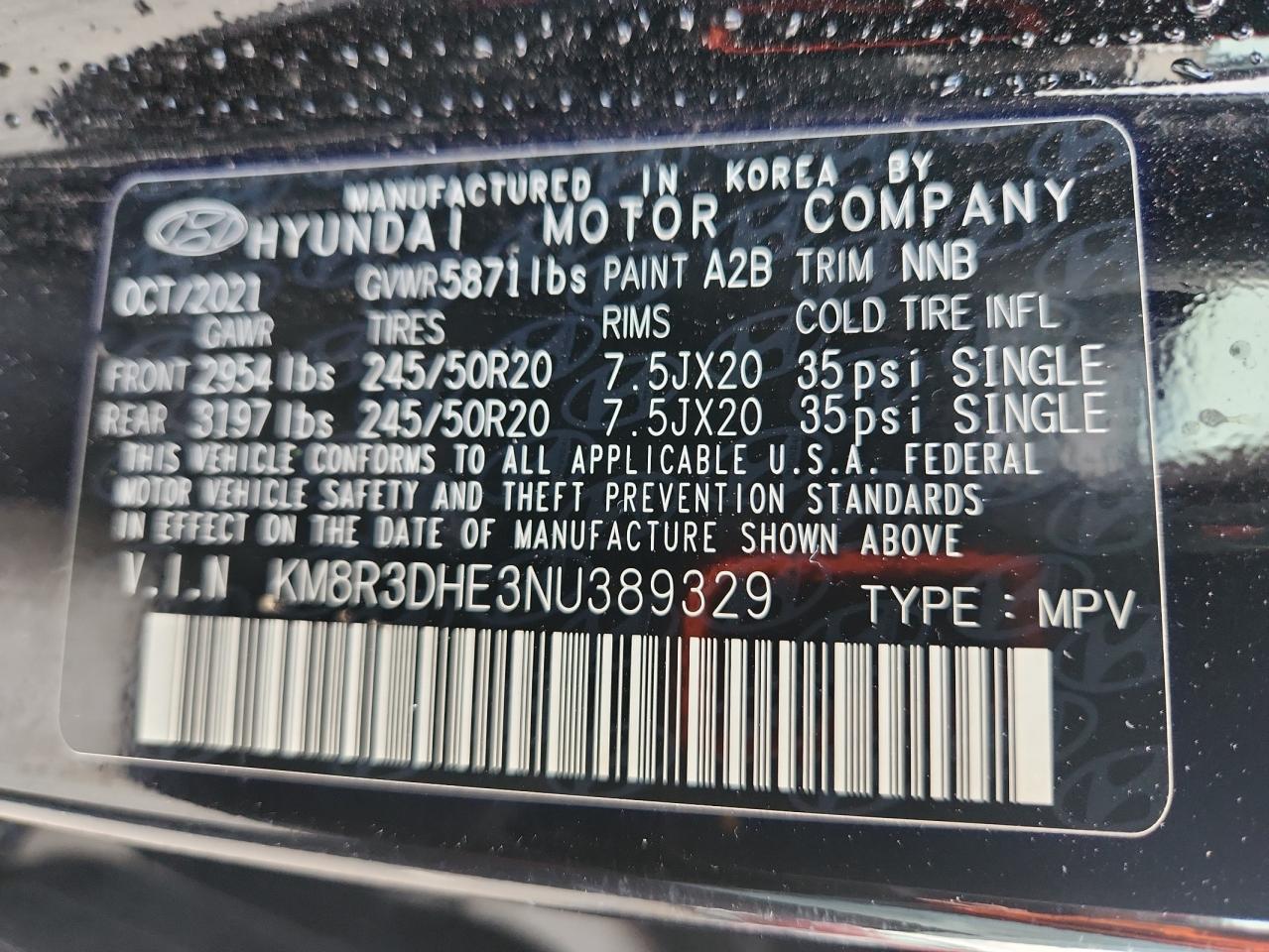 Hyundai PALISADE Sel
