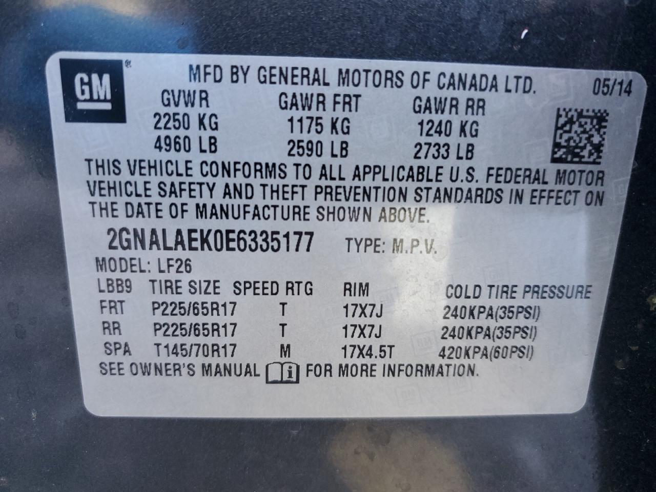 Chevrolet Equinox Ls