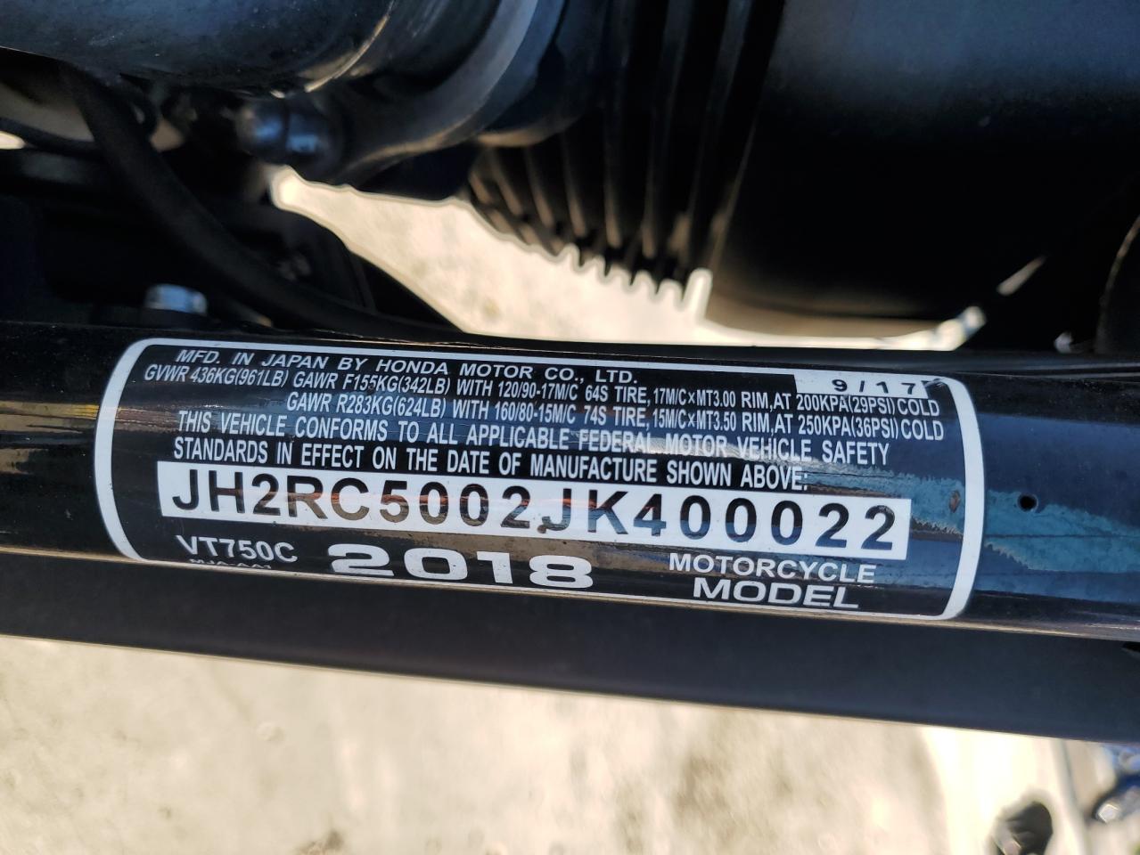 Honda Vt Cycle C