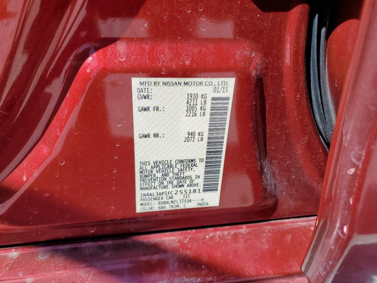 Nissan Altima 2.5