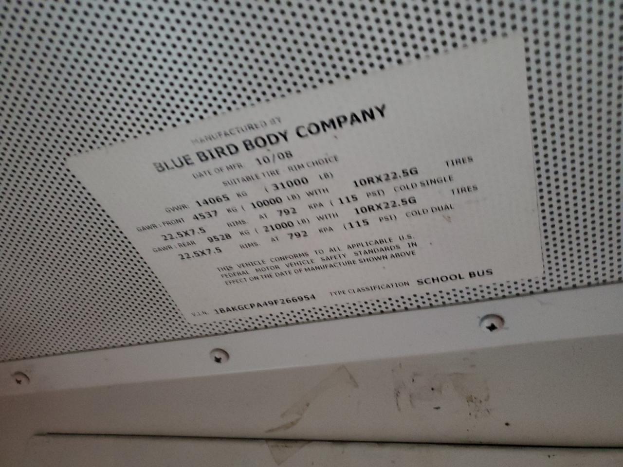 Blue Bird School Bus