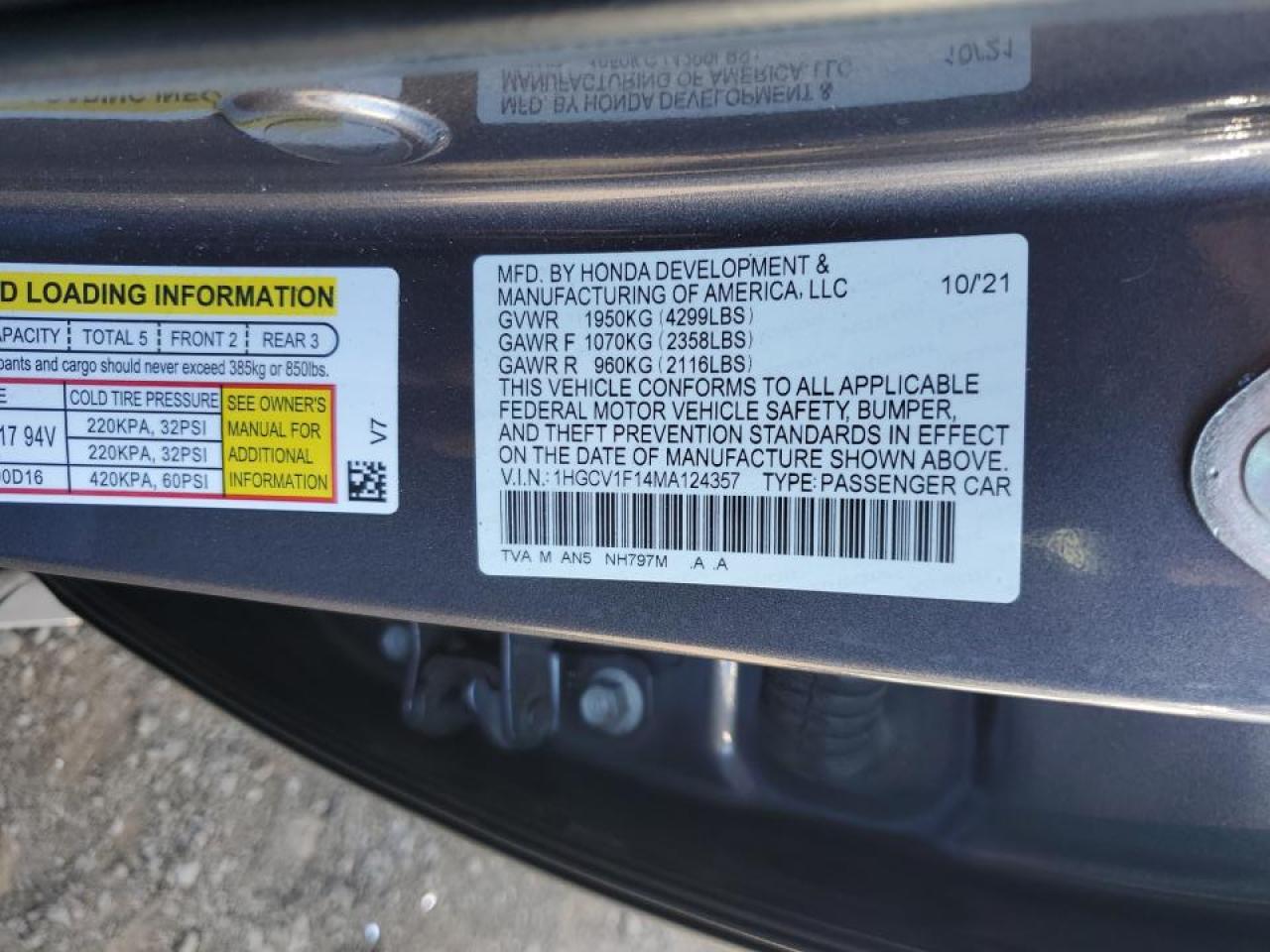 Honda Accord Lx