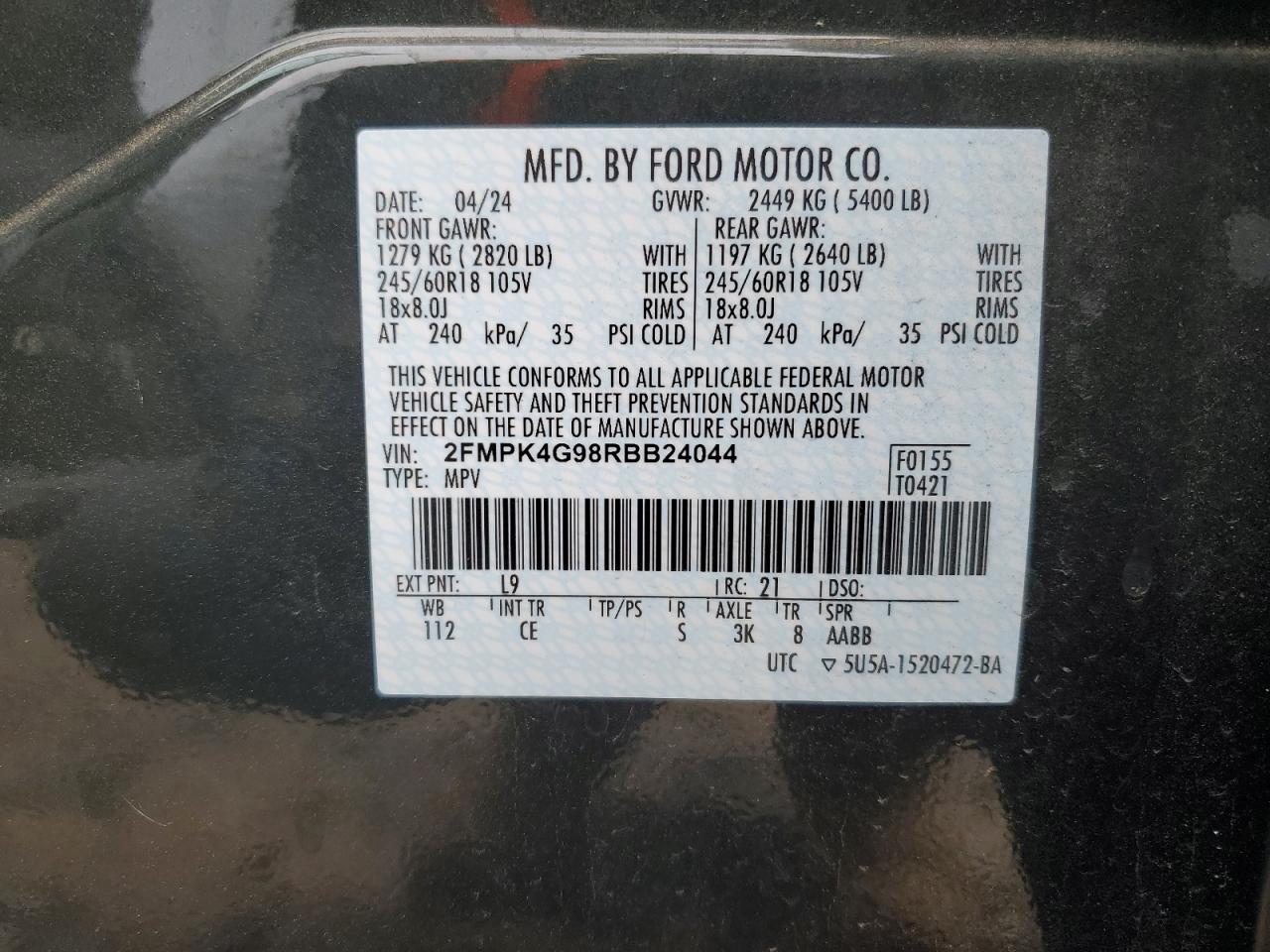 Ford Edge Se