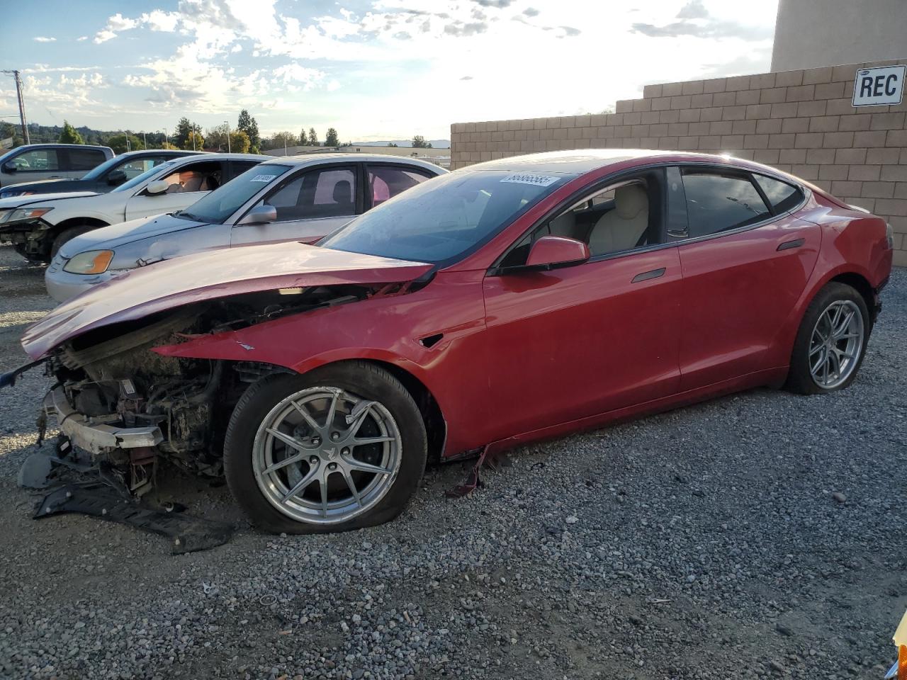 Salvage Tesla Model S Image