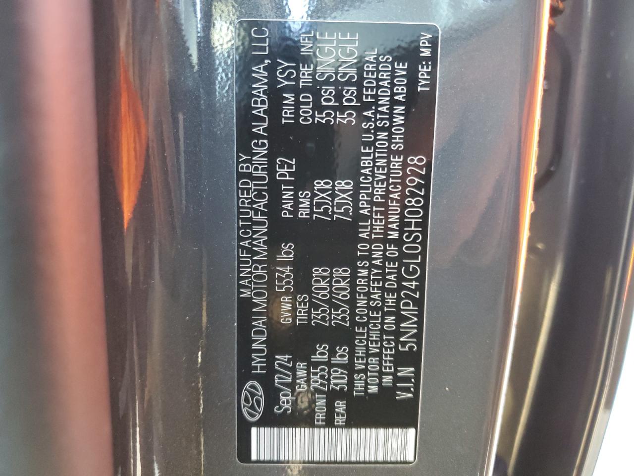 Hyundai SANTA FE Sel