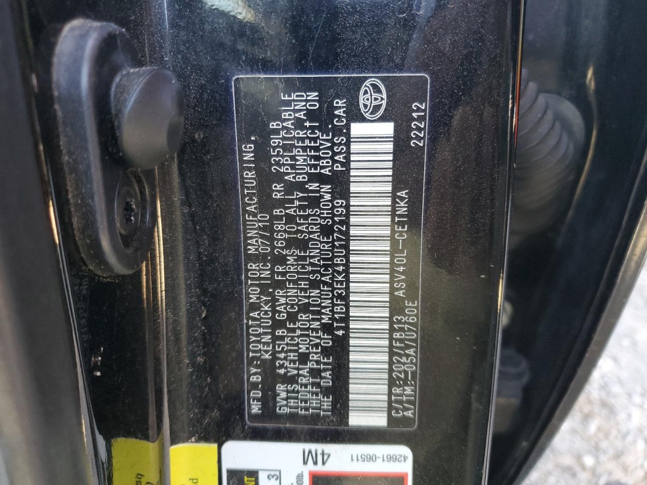 Toyota Camry Base