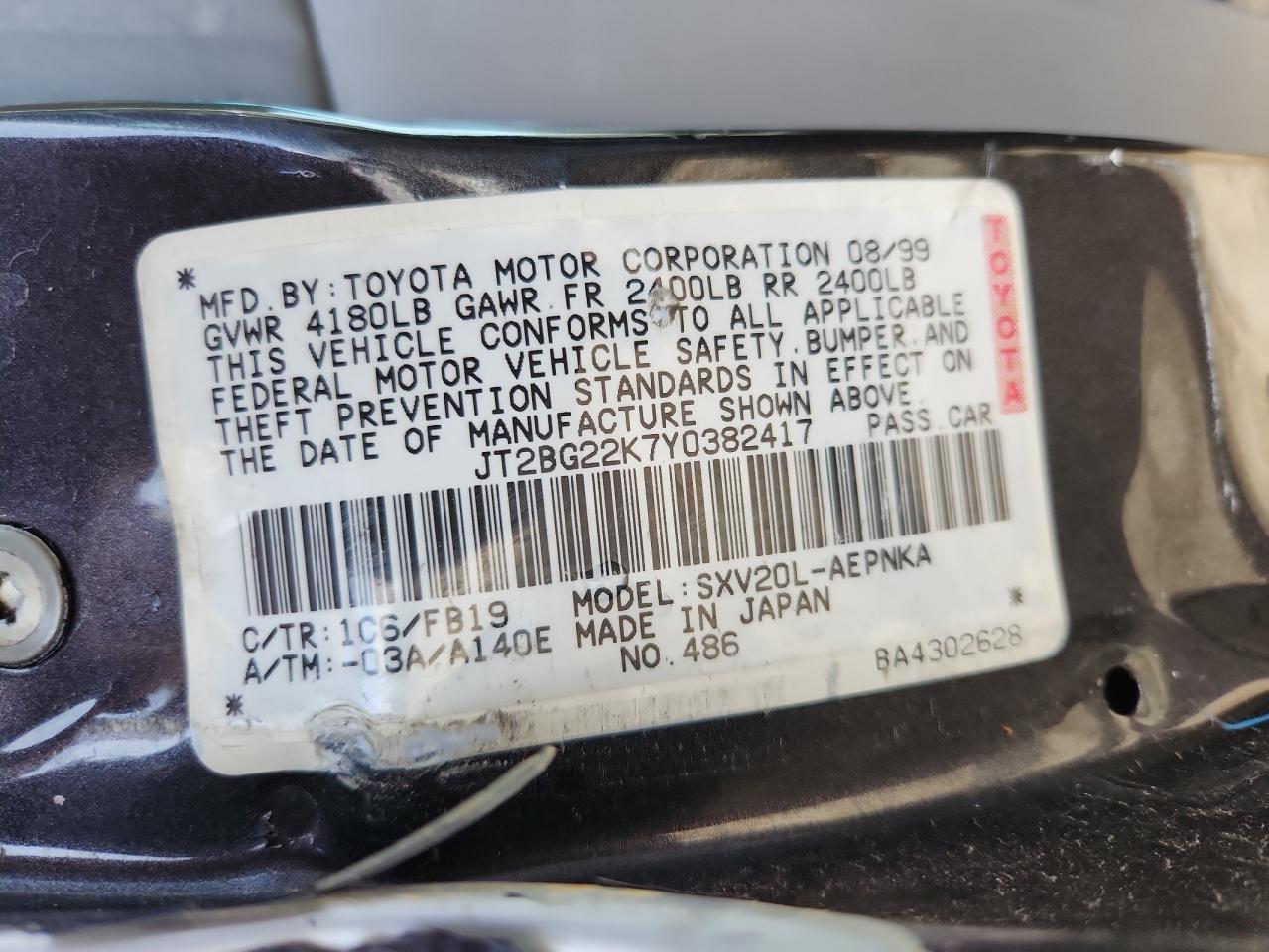 Toyota Camry Ce
