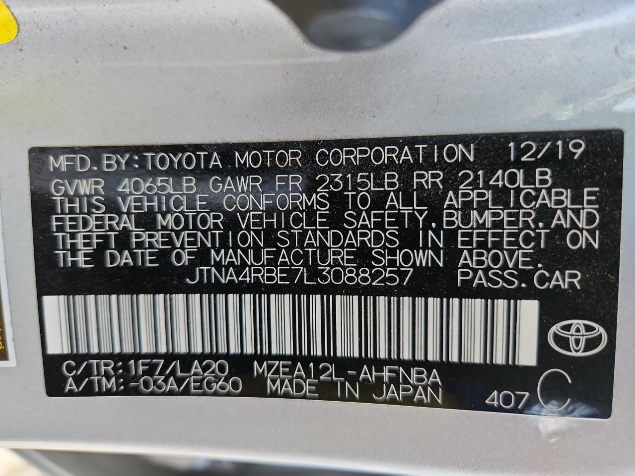 Toyota Corolla Xse