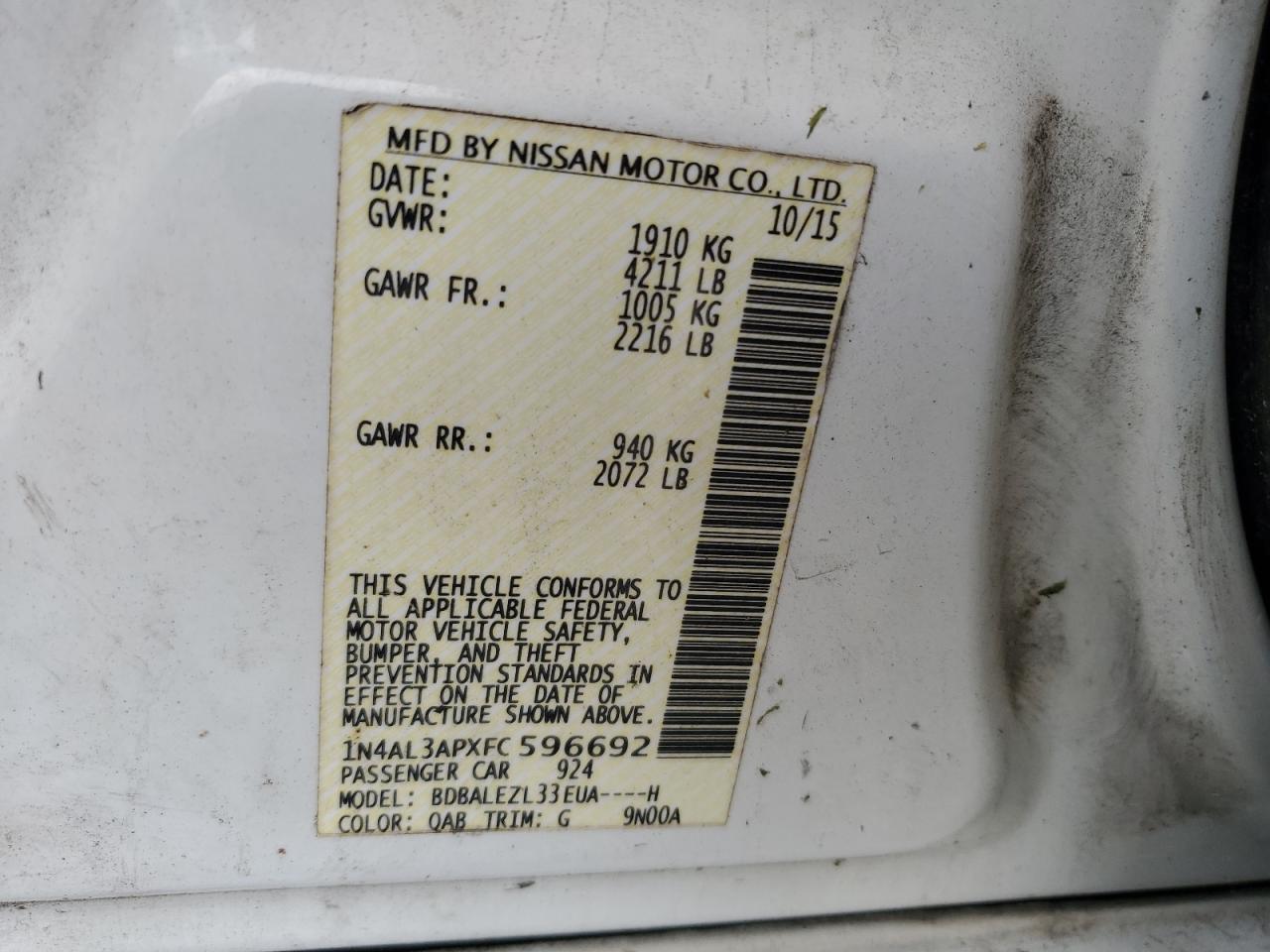 Nissan Altima 2.5