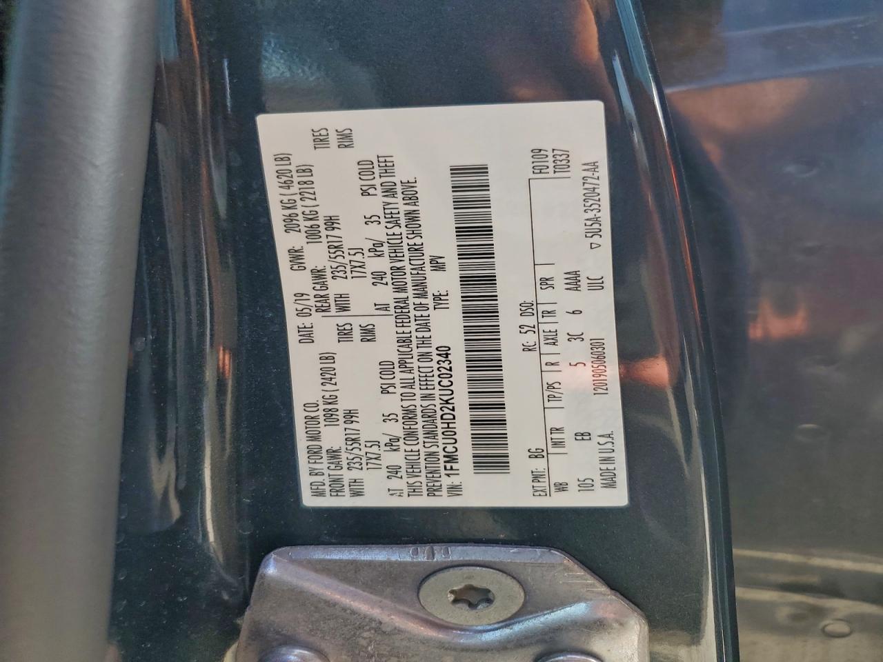 Ford Escape Sel
