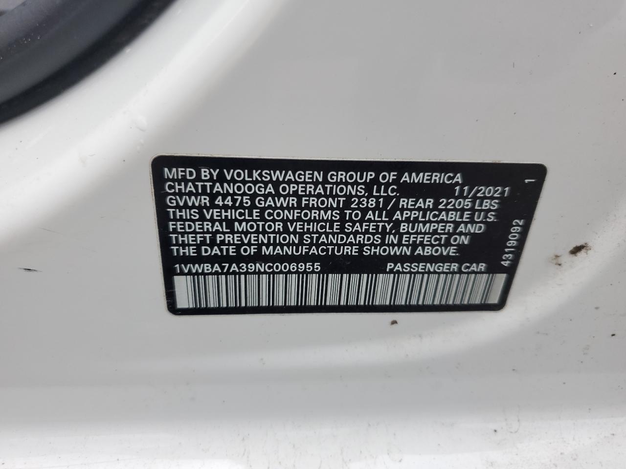 Volkswagen Passat Limited Edition