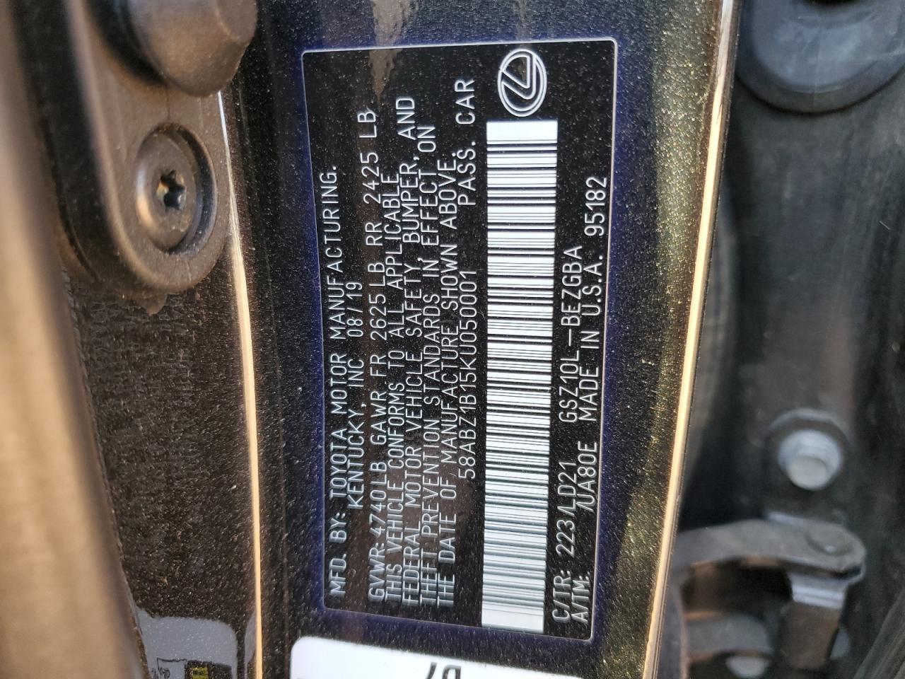 Lexus Es 350