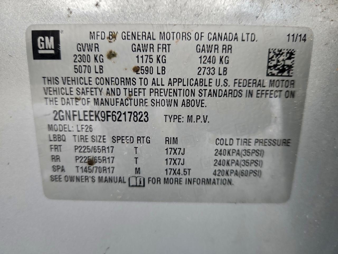 Chevrolet Equinox Ls