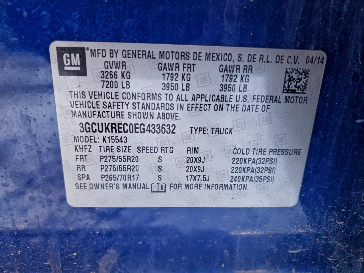 Chevrolet Silverado K1500 Lt