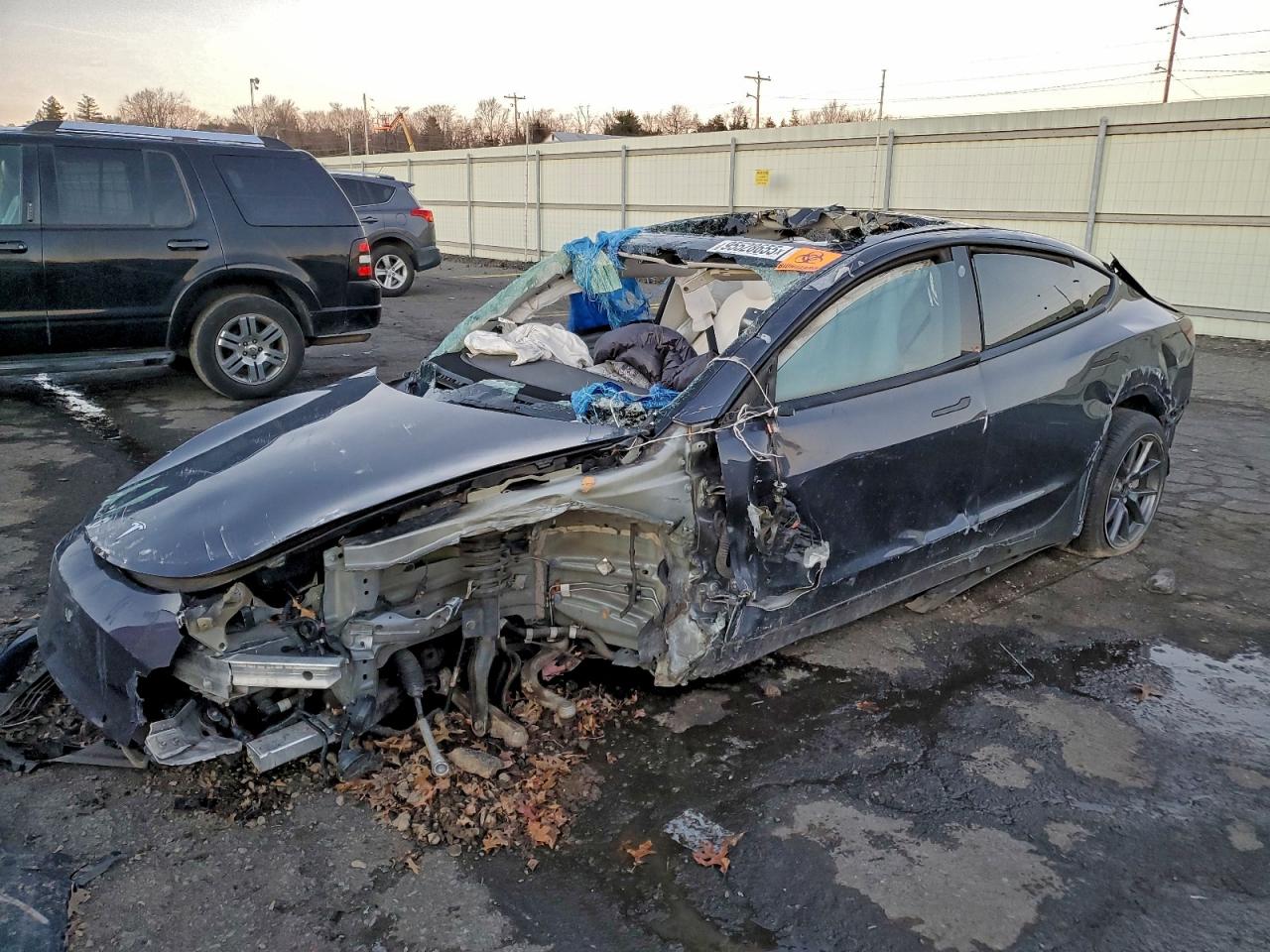 Salvage Tesla Model 3 Image