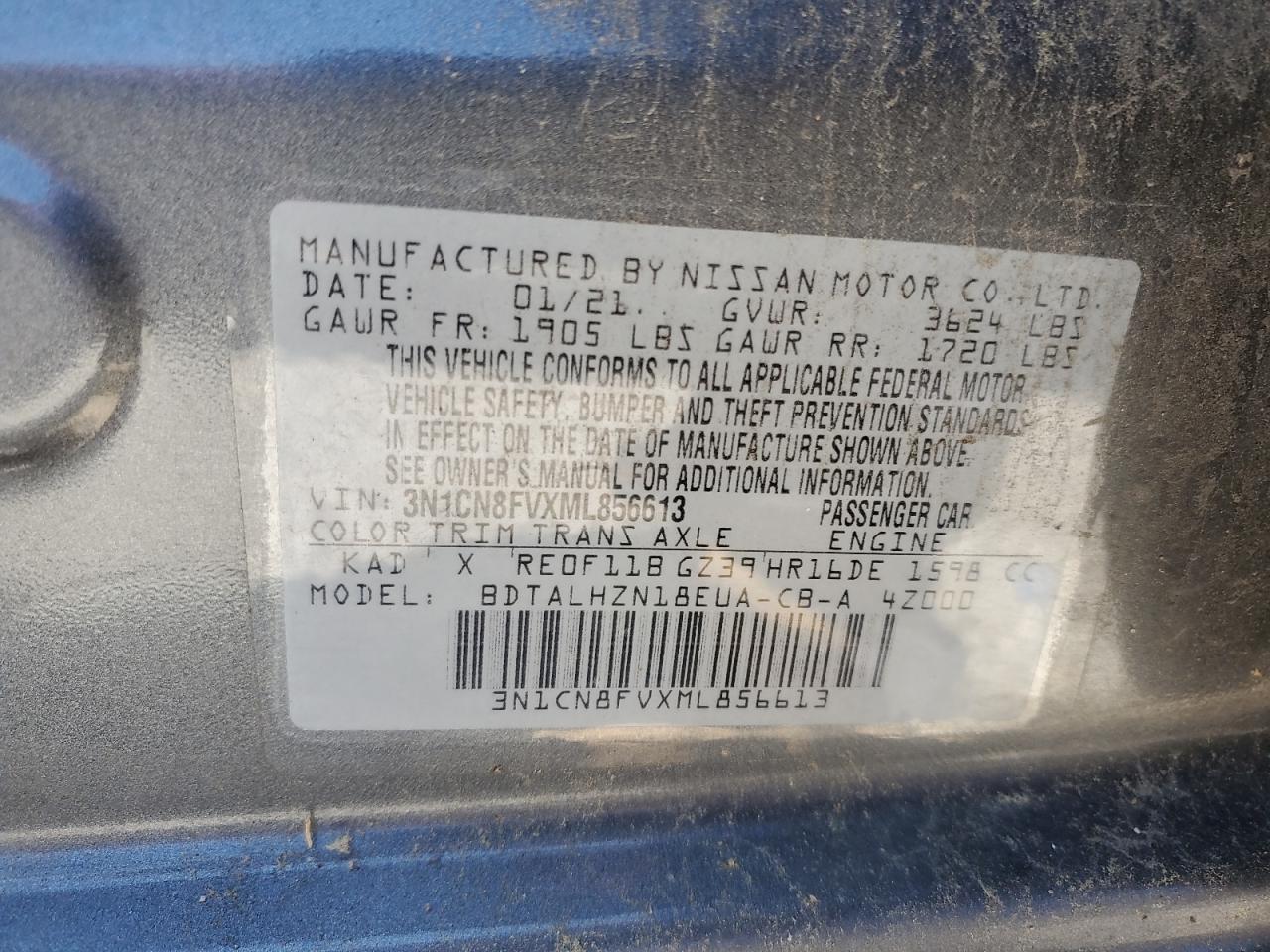 Nissan Versa Sr