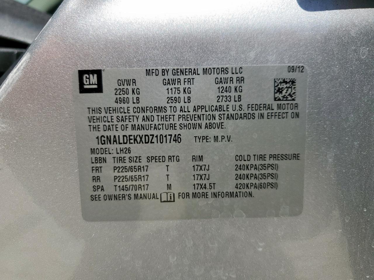 Chevrolet Equinox Lt