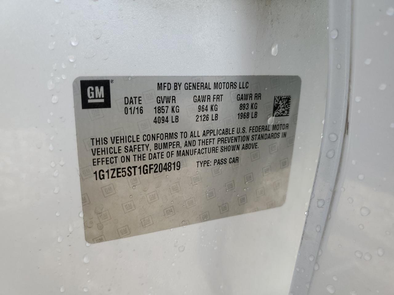 Chevrolet Malibu Lt
