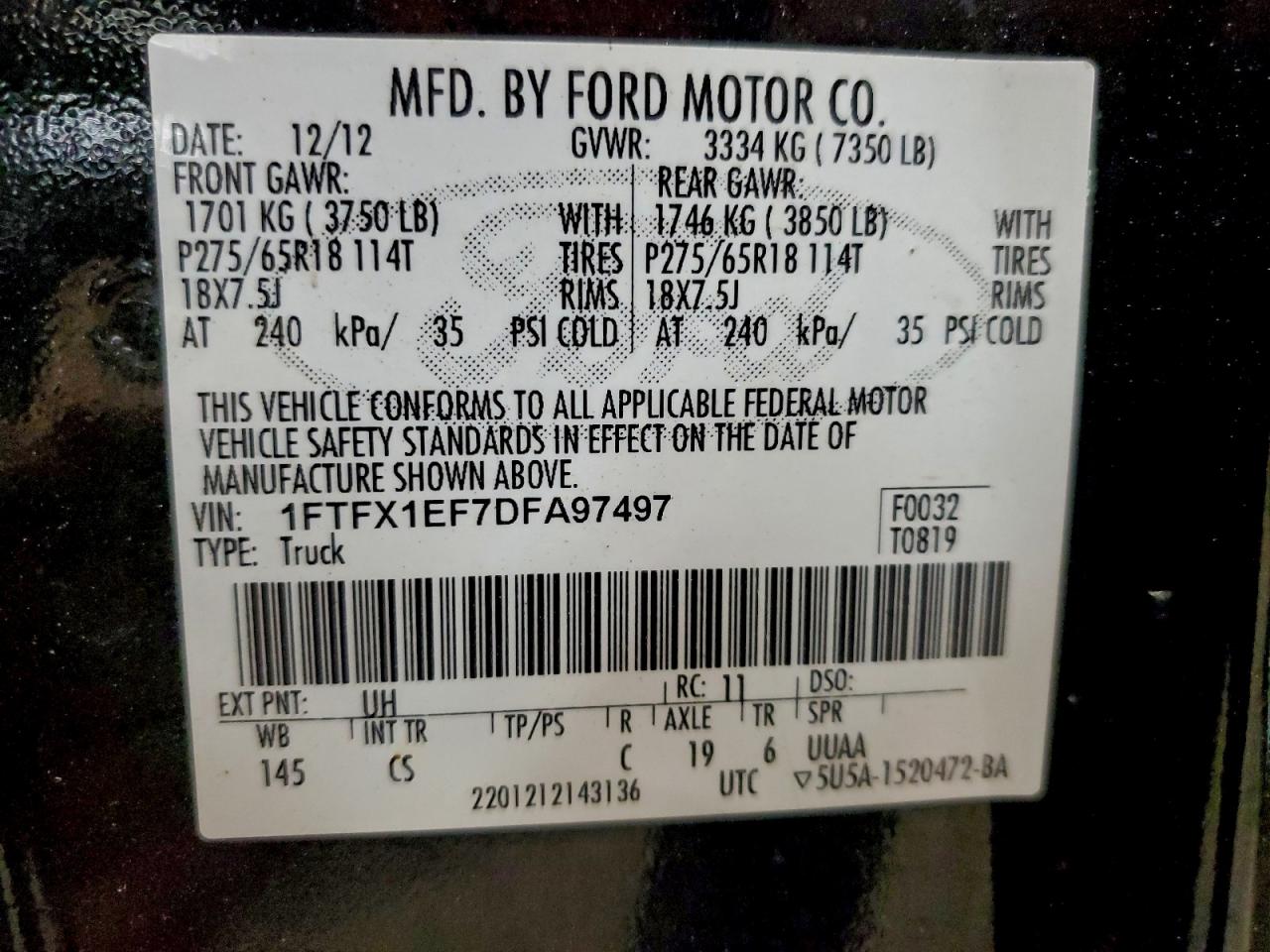 Ford F-150 Super Cab