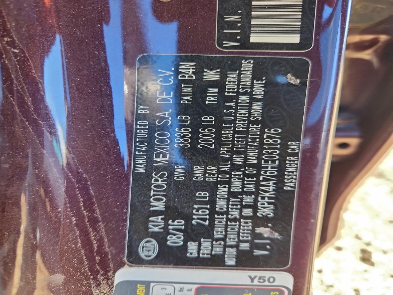 Kia Forte Lx