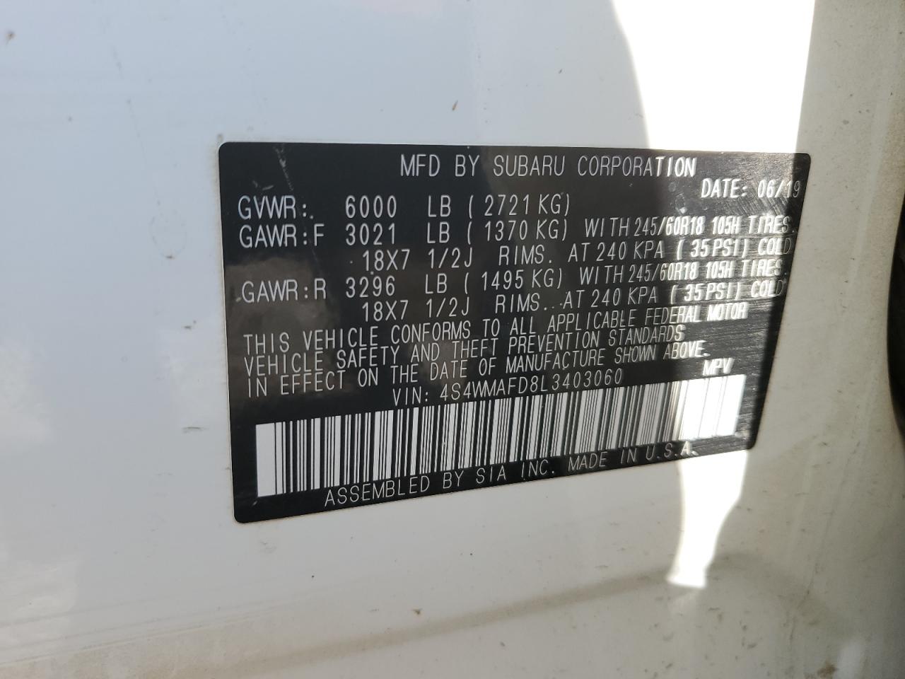Subaru Ascent Premium