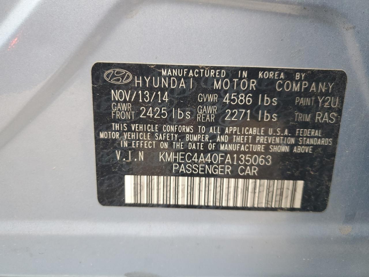 Hyundai SONATA Hybrid