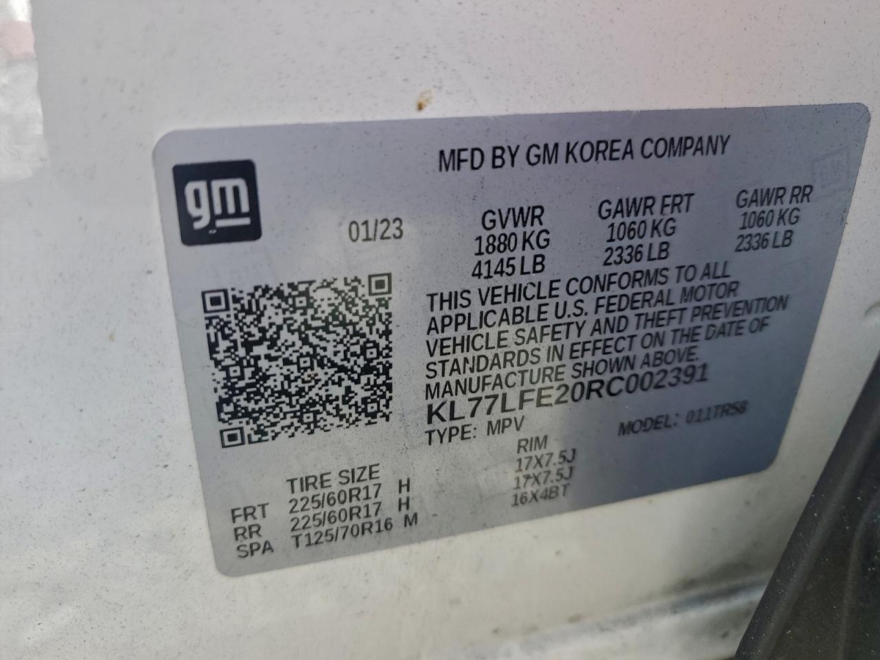 Chevrolet Trax Ls