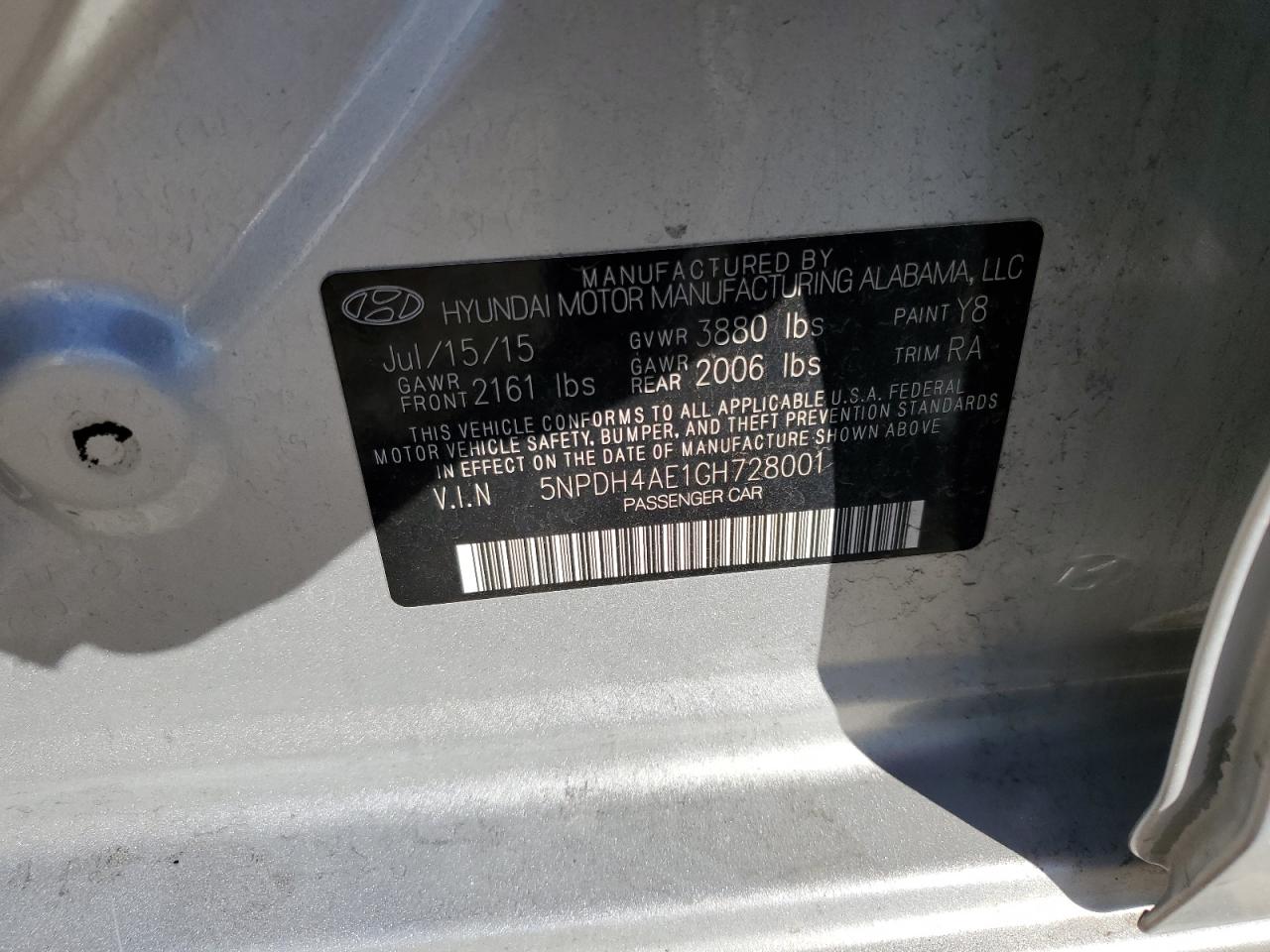 Hyundai ELANTRA Se