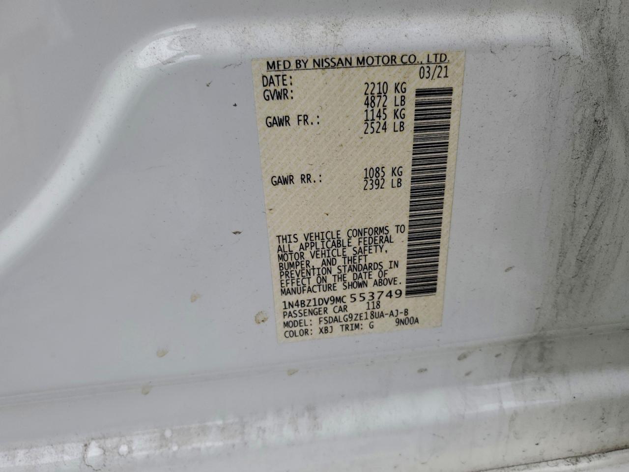 Nissan LEAF Sl Plus