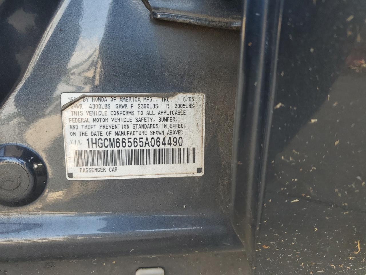 Honda Accord Ex